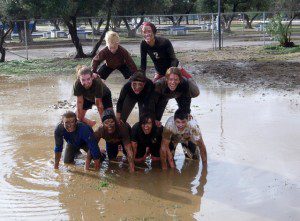 Mud pyramid