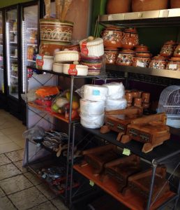 Bird cage at tortilleria